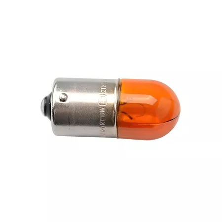 Bulb BAU15S 12V - 10W offset orange