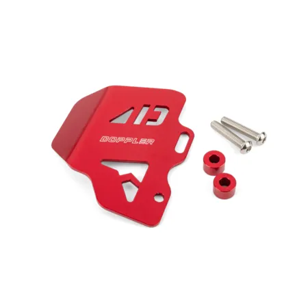 Brake Cylinder Cover rear 40 - 50mm Doppler red