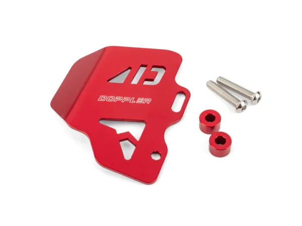 Brake Cylinder Cover rear 40 - 50mm Doppler red