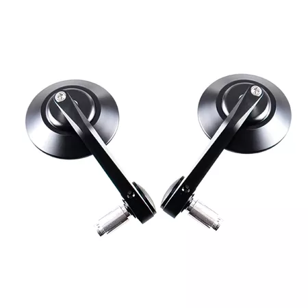 Mirror Classic CNC for handlebar end black