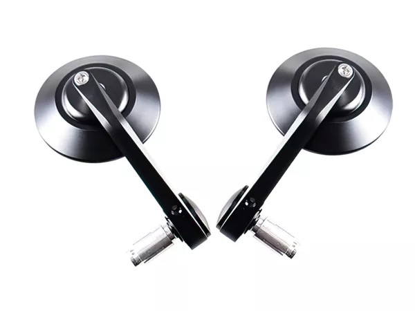 Mirror Classic CNC for handlebar end black