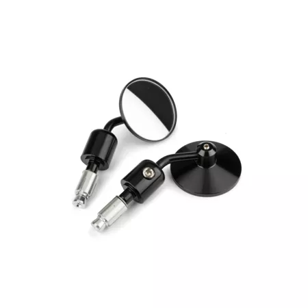 Mirror Bonneville CNC for handlebar end black