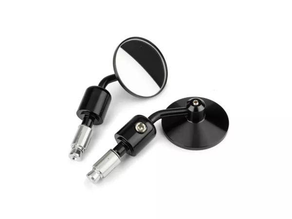 Mirror Bonneville CNC for handlebar end black
