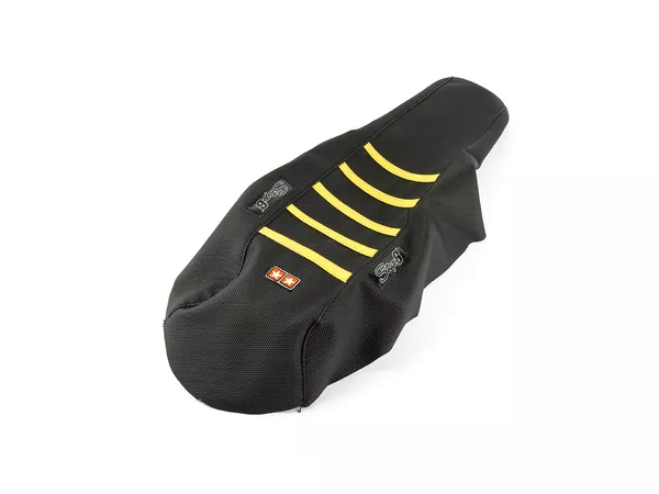 Seat Cover Stage6 black - yellow Rieju MRT