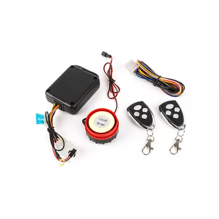 Alarm System with 2 remote controls universal