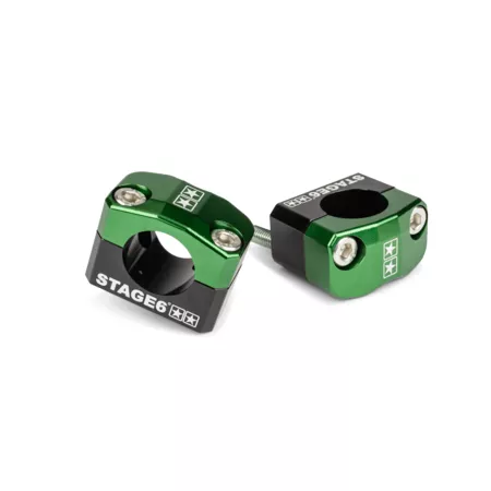 Handlebar Clamps \/ Brackets Stage6 28,6mm green