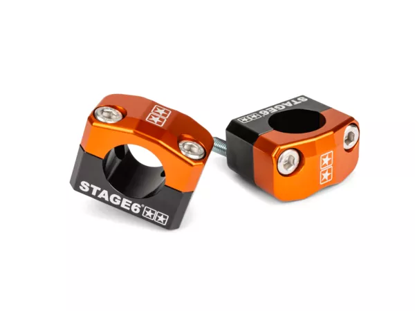 Handlebar Clamps \/ Brackets Stage6 28,6mm orange