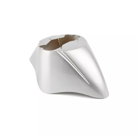 Front Mudguard Piaggio Zip after 2000 silver grey