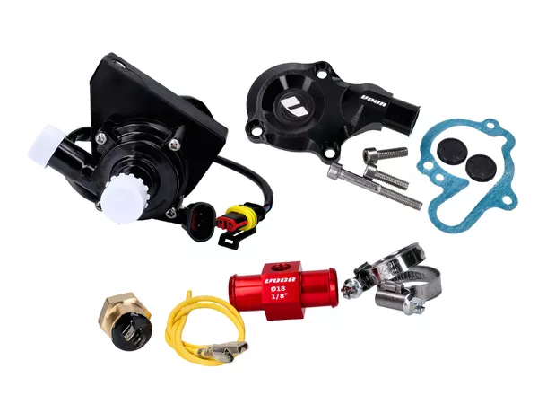 Electric Water Pump Kit Voca Racing black Minarelli AM6