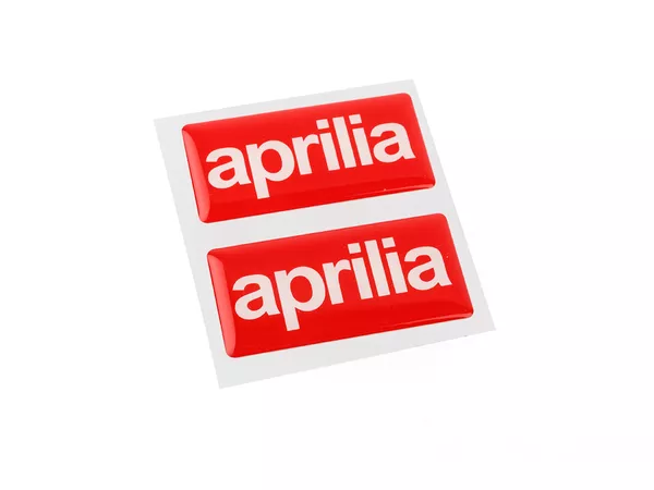 Stickers x2 Aprilia 3D