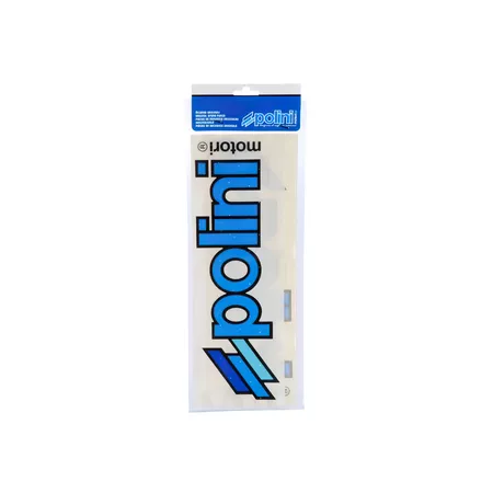 Stickers (x2) Polini 34x11cm blue