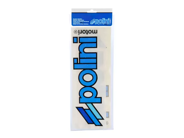 Stickers (x2) Polini 34x11cm blue