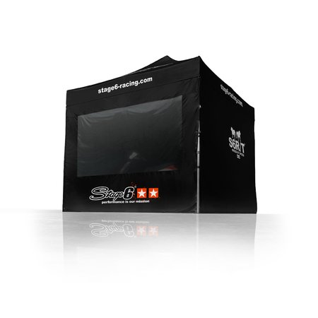 Paddock Racing Tent Stage6 MK2 3x3m incl. side walls with window