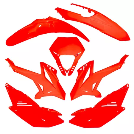 Fairing Kit 7 pcs. red Beta RR 2012 - 2020