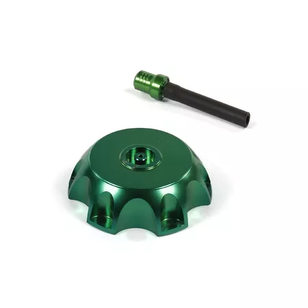 Fuel Cap CNC d.48mm Pit Bike \/ Dirt Bike green