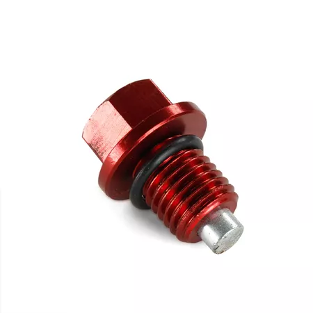 Drain Screw aluminium magnetic Pit Bike \/ Dirt Bike red