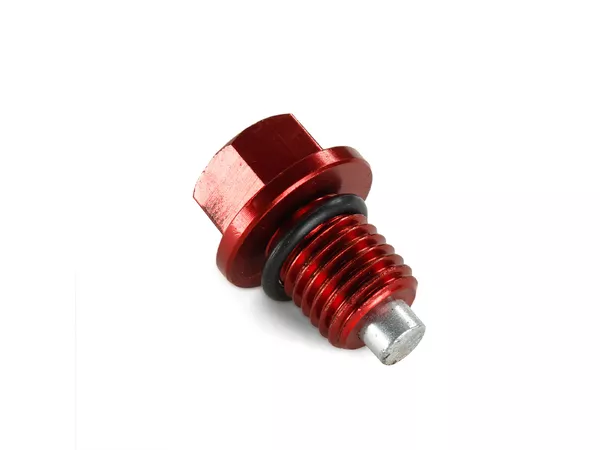 Drain Screw aluminium magnetic Pit Bike \/ Dirt Bike red