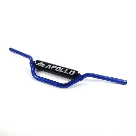 Handlebar aluminium d.22mm Apollo Pit Bike \/ Dirt Bike blue