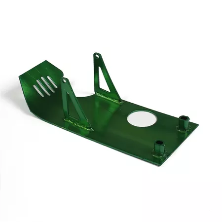 Skid Plate aluminium Pit Bike \/ Dirt Bike green