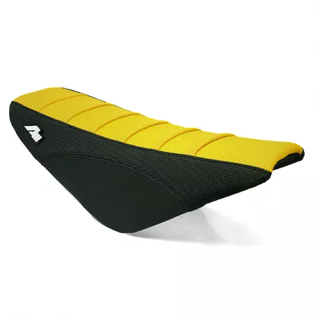 Seat complete yellow Pit Bike \/ Dirt Bike Apollo RFZ Elite