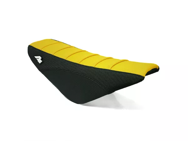 Seat complete yellow Pit Bike \/ Dirt Bike Apollo RFZ Elite