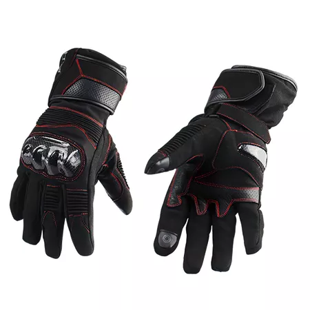 Winter Gloves Trendy Ripon black \/ red XS - Size: XS