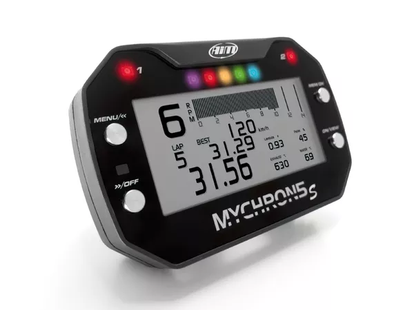 GPS Laptimer \/ Data Logger MyChron 5 S w. spark plug sensor