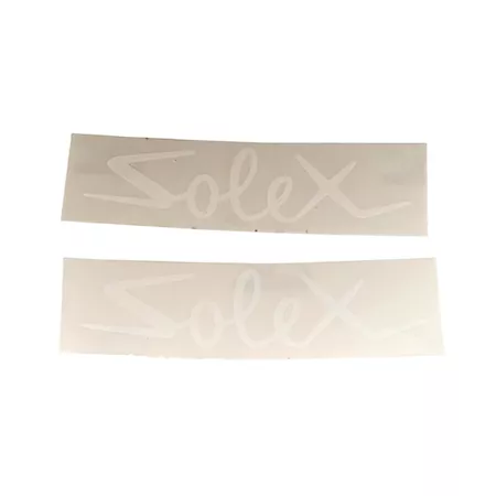 Stickers Solex white (x2)