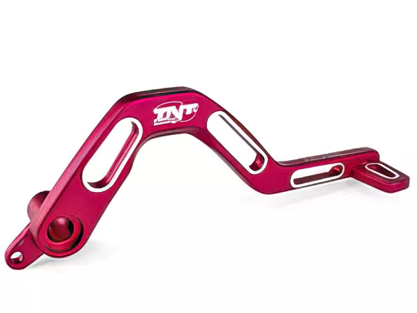 Brake Pedal Derbi Senda Lighty aluminium red