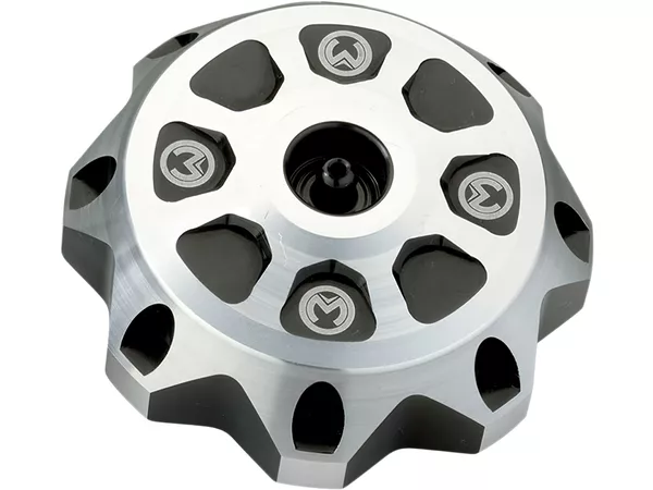 Fuel Cap aluminium Moose Racing CRF \/ XR silver \/ black