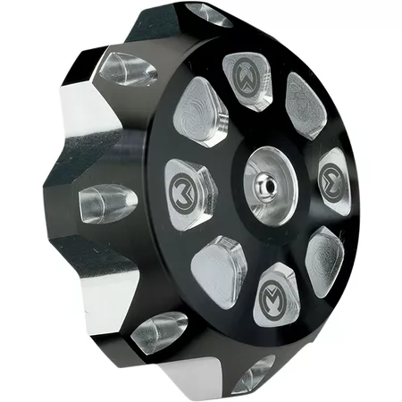 Fuel Cap aluminium Moose Racing KTM black \/ silver