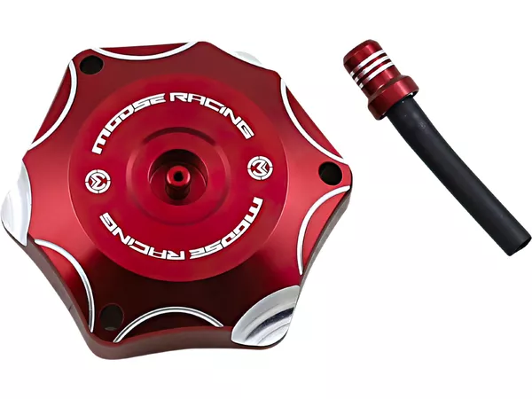 Fuel Cap aluminium Moose Racing Honda CRF 250 \/ 450 red