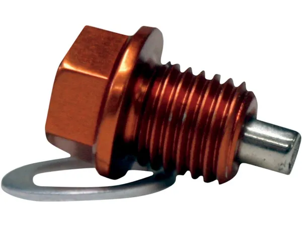 Oil Drain Screw magnetic Moose Racing Orange KTM