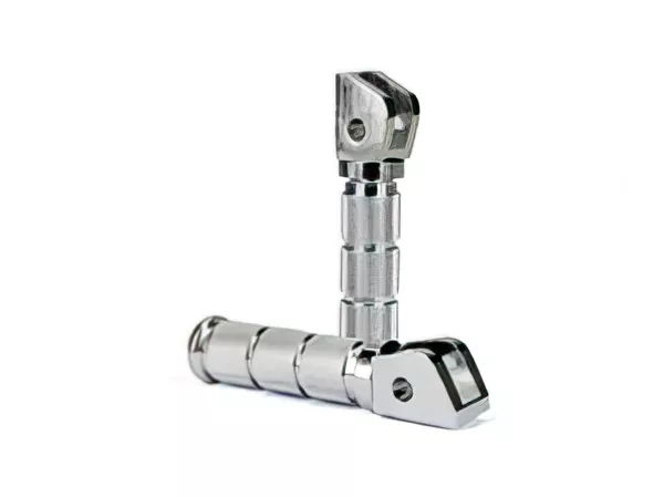TNT Foot Pegs Derbi Senda aluminium - Colour version: Aluminium
