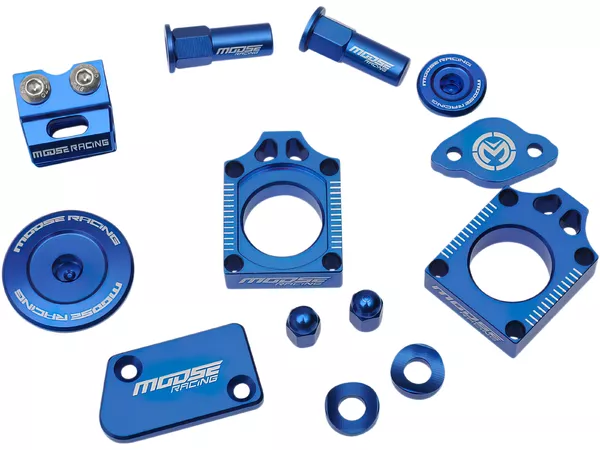Custom Kit \/ Bling Kit CNC Moose Racing Yamaha 250 YZF blue