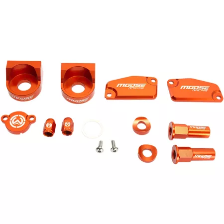 Custom Kit \/ Bling Kit CNC Moose Racing KTM SX 65 orange
