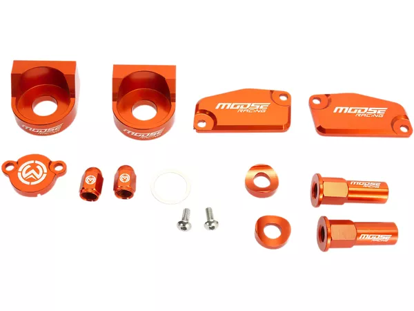 Custom Kit \/ Bling Kit CNC Moose Racing KTM SX 65 orange