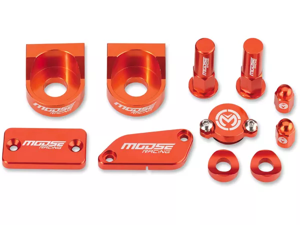 Custom Kit \/ Bling Kit CNC Moose Racing KTM SX 65 orange 2004-2011