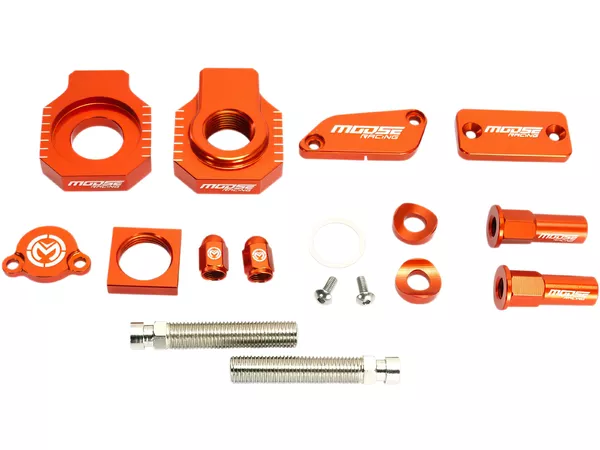 Custom Kit \/ Bling Kit CNC Moose Racing KTM SX 85 orange 2004-2012