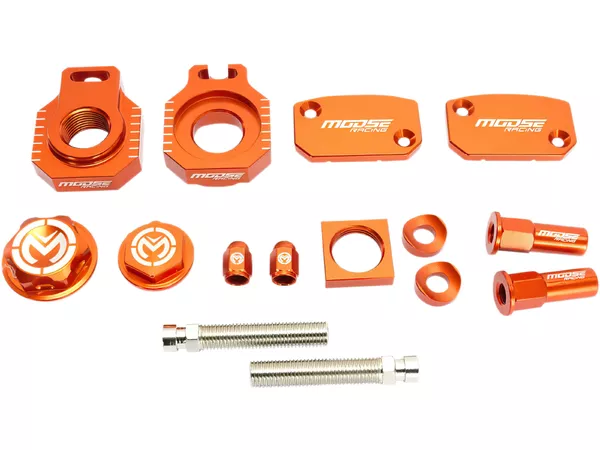 Custom Kit \/ Bling Kit CNC Moose Racing KTM SX \/ EXC 250 orange