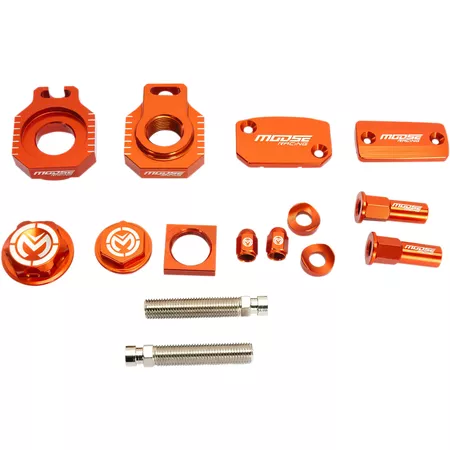 Custom Kit \/ Bling Kit CNC Moose Racing KTM EXC 250 \/ 300 orange 2009-2017