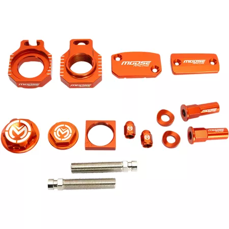 Custom Kit \/ Bling Kit CNC Moose Racing KTM SX 125 \/ 150 orange
