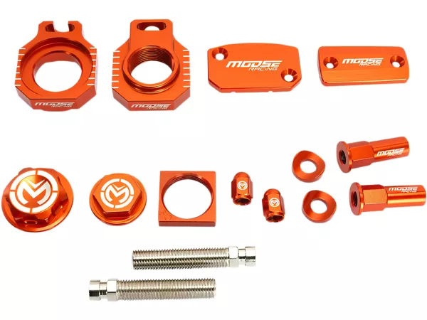 Custom Kit \/ Bling Kit CNC Moose Racing KTM SX 125 \/ 150 orange