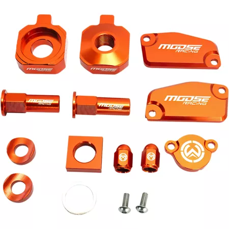 Custom Kit \/ Bling Kit CNC Moose Racing KTM SX 65 orange after 2016