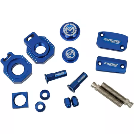 Custom Kit \/ Bling Kit CNC Moose Racing Husqvarna TE 250 \/ 300 blue