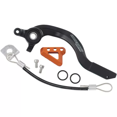 Brake Pedal aluminium Moose Racing SX 65 orange