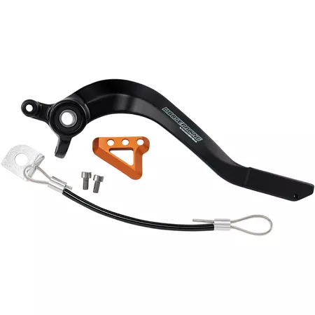 Brake Pedal aluminium Moose Racing SX 85 orange