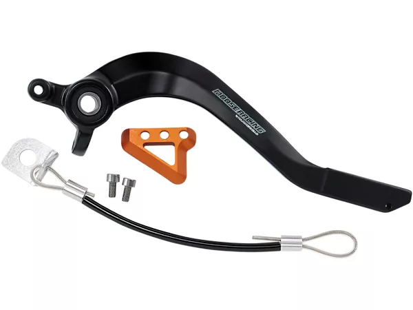 Brake Pedal aluminium Moose Racing SX 85 orange