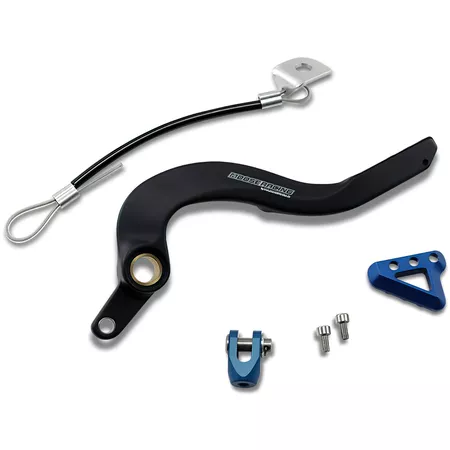 Brake Pedal aluminium Moose Racing YZF \/ WRF 250 blue