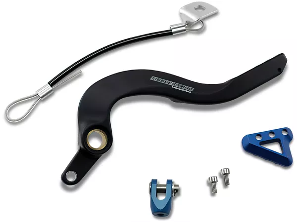 Brake Pedal aluminium Moose Racing YZF \/ WRF 250 blue